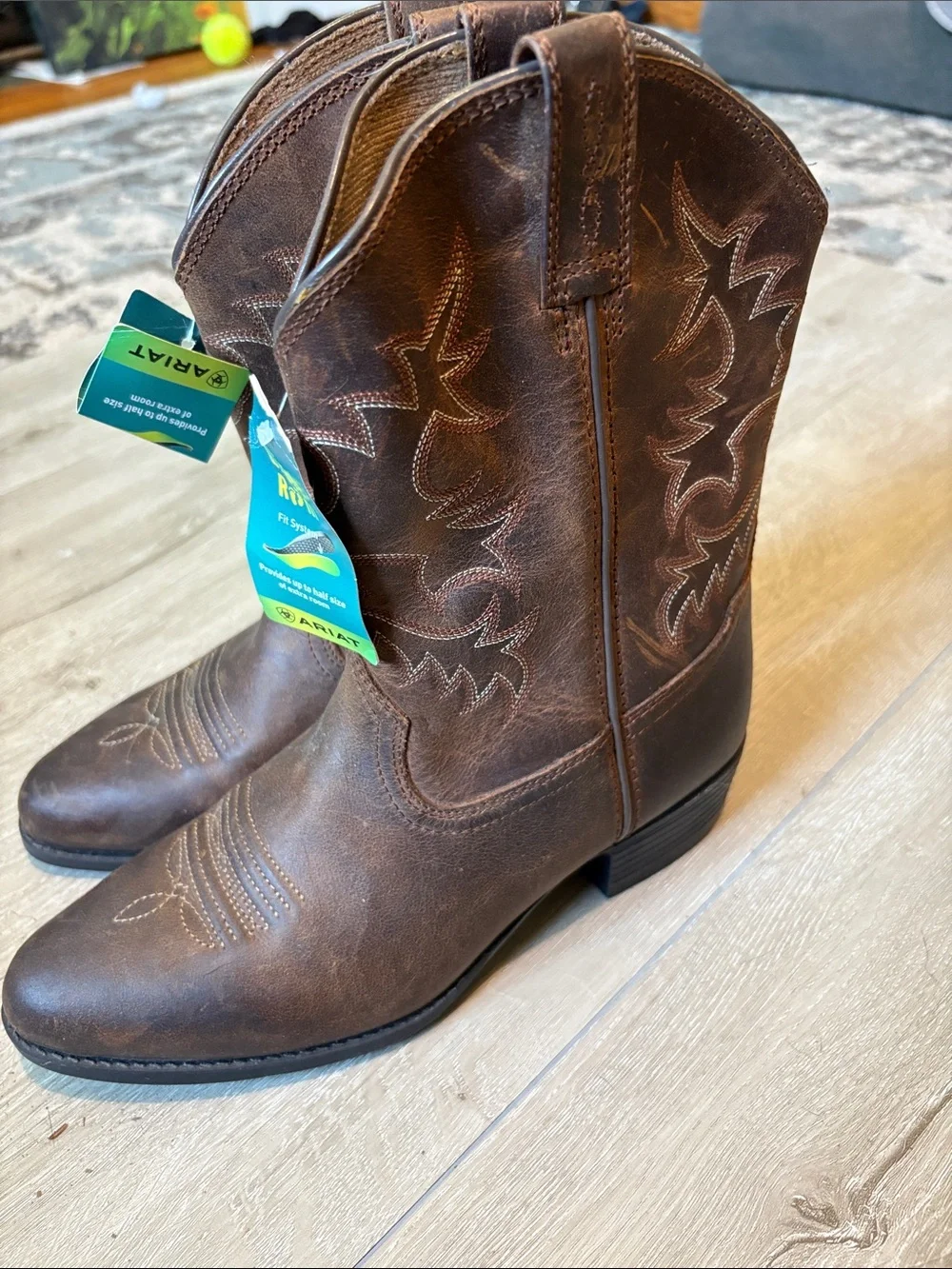Ariat Brown Kids Western Boots